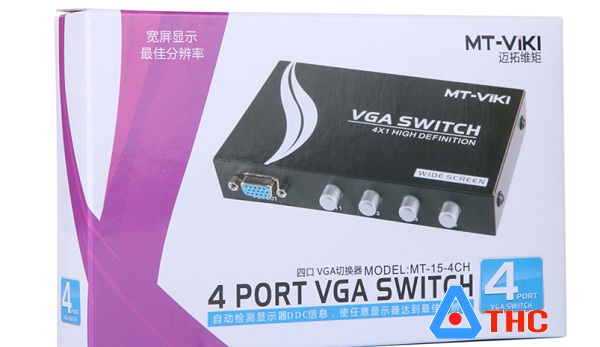 Bộ gộp VGA 4 vào 1 ra MT-ViKi